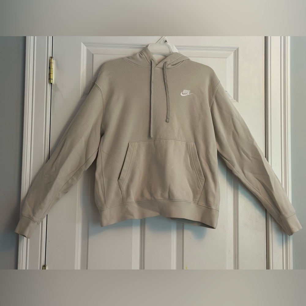 Nike light Taupe Hoodie
